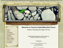 Tablet Screenshot of fremont-umc.org